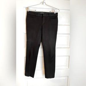 Banana Republic Sloan black slim ankle pants 0Petite